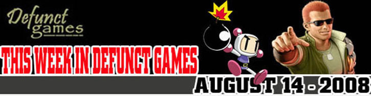 This Week In Defunct Games